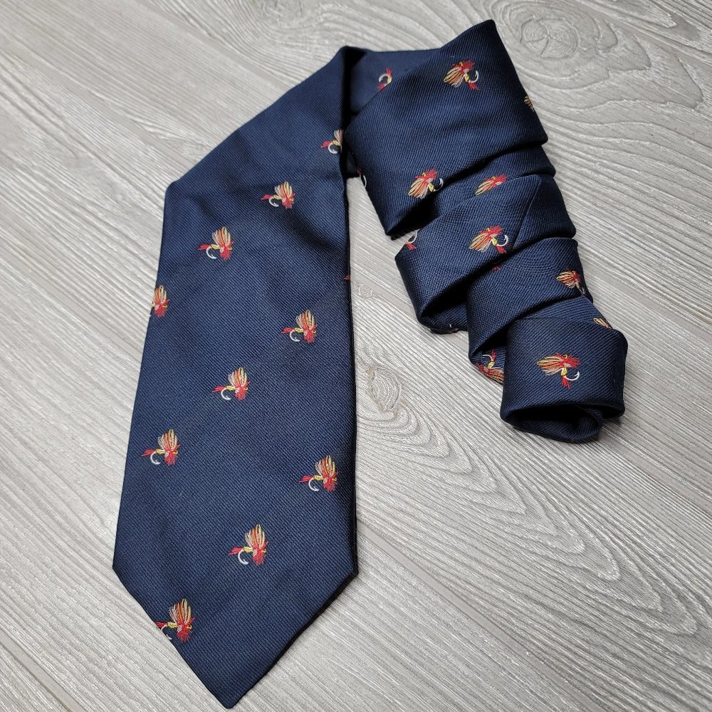 Ram Tiemakers fishing lure necktie.